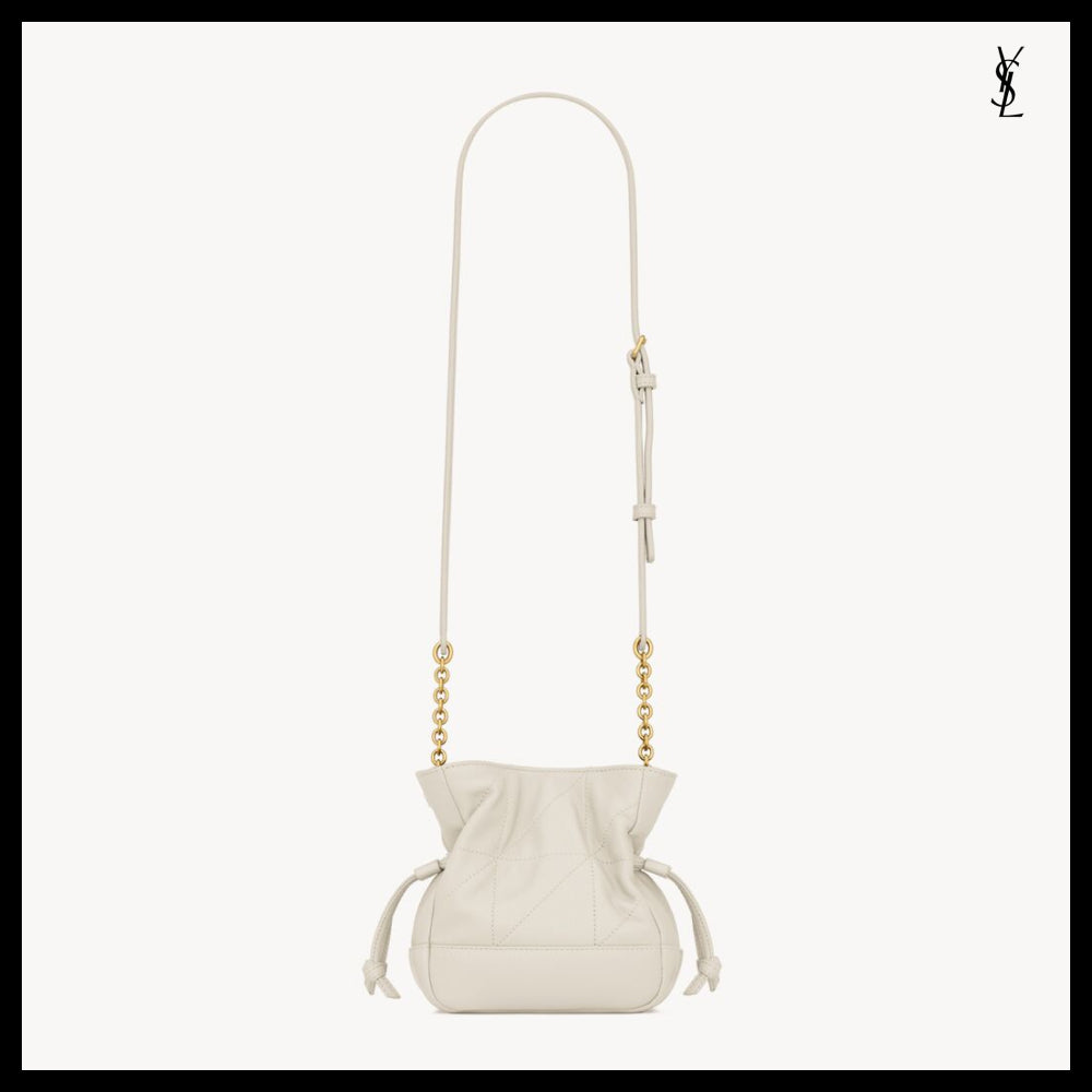 【Saint Laurent】Lambskin JAMIE Mini Shoulder Pouch