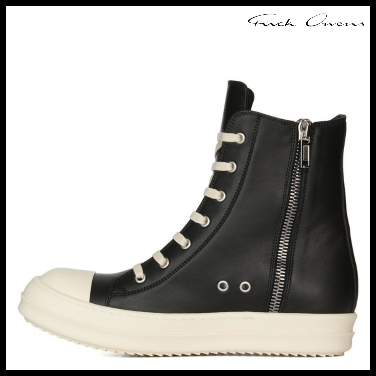 【Rick Owens】High-top sneakers TEMPLE