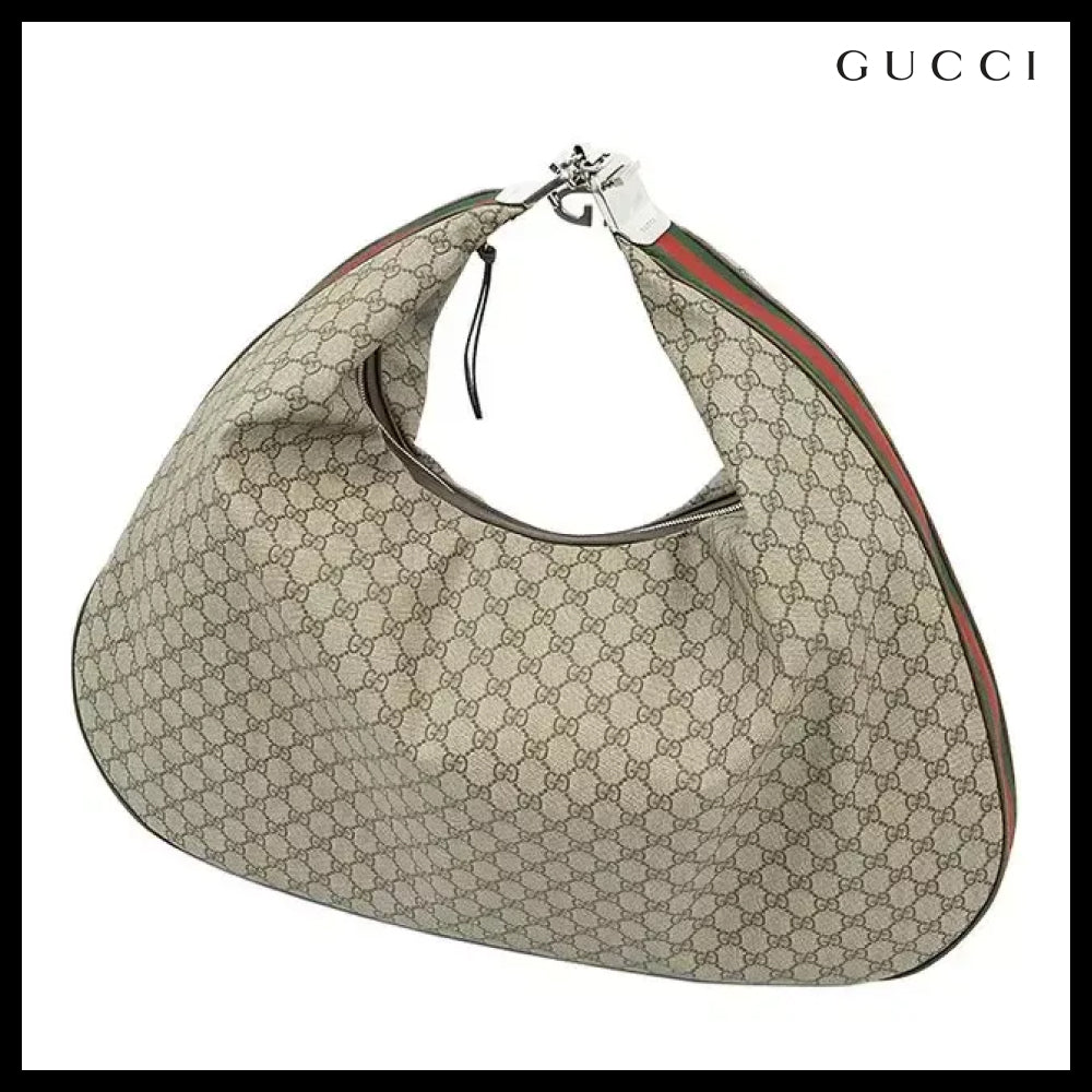 【Gucci】Attache Large Men's Messenger Bag GG Luxury