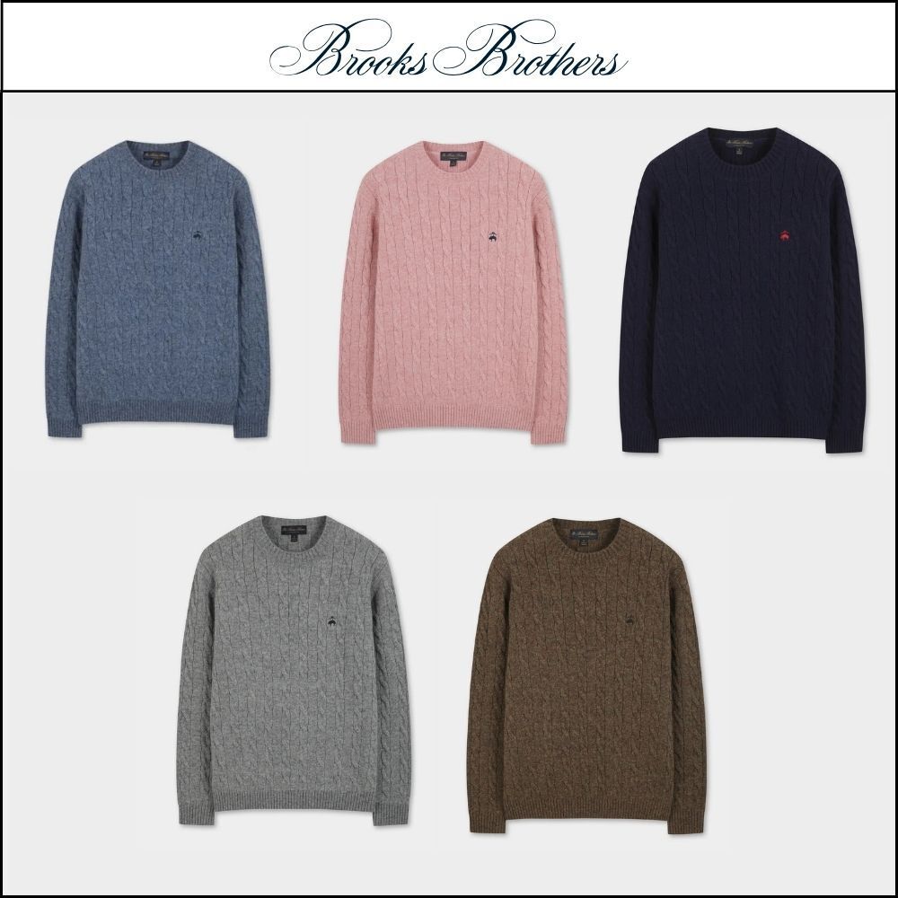 【Brooks Brothers】Shetland Cable Pullover 5Colors