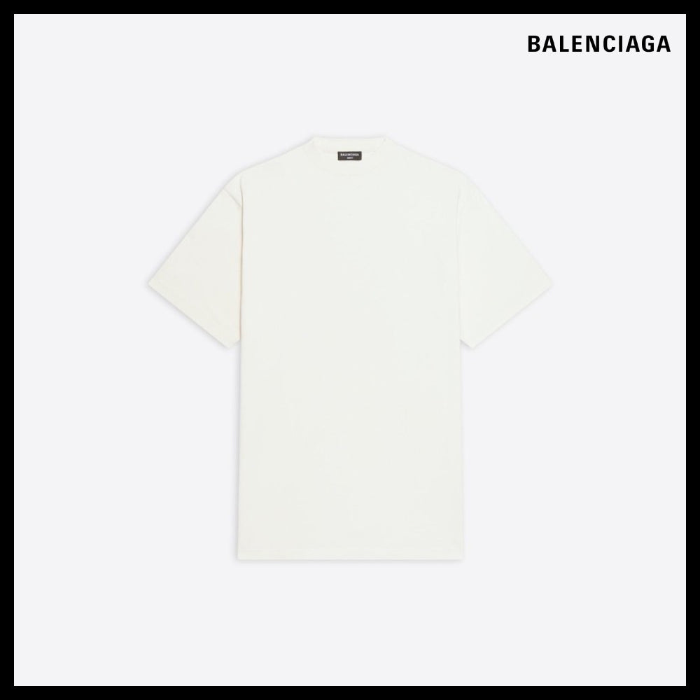 【BALENCIAGA】Back Hem Long T-Shirt Boxy Fit