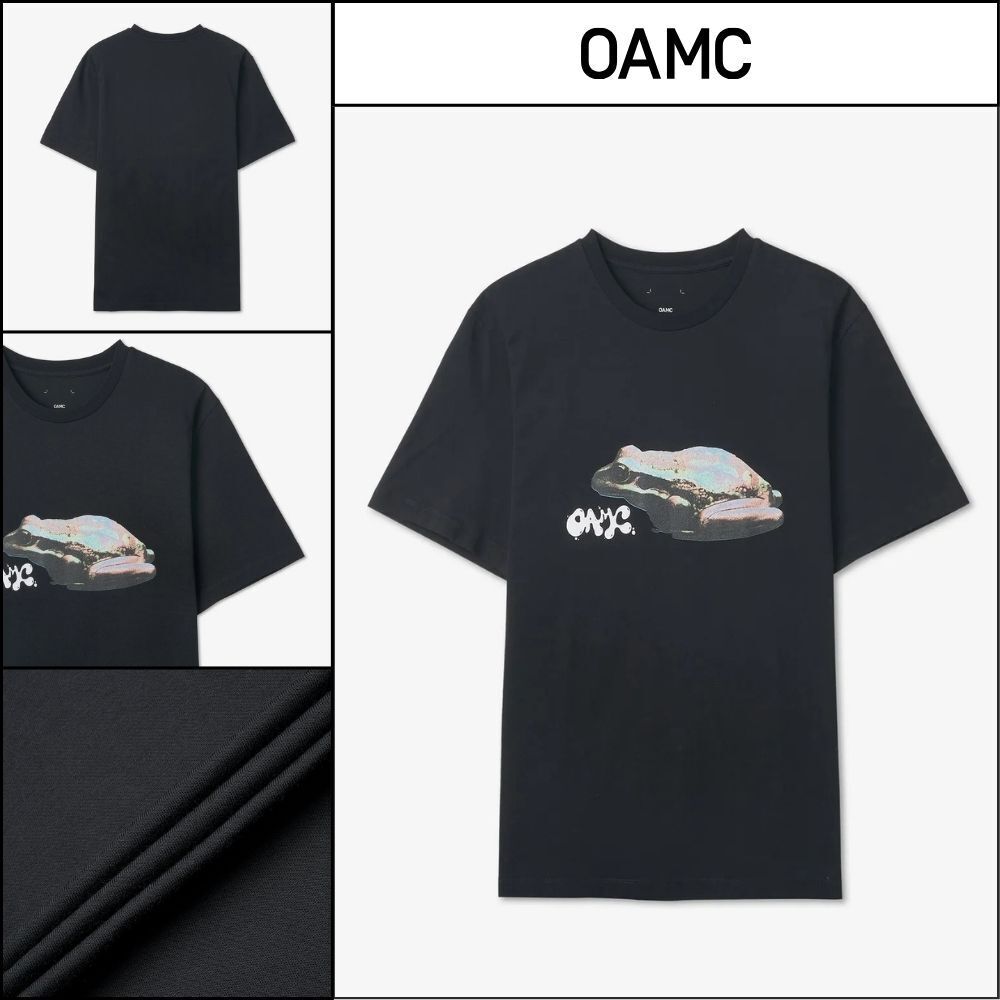 【OAMC】Amphibian Short Sleeve T Shirt Black