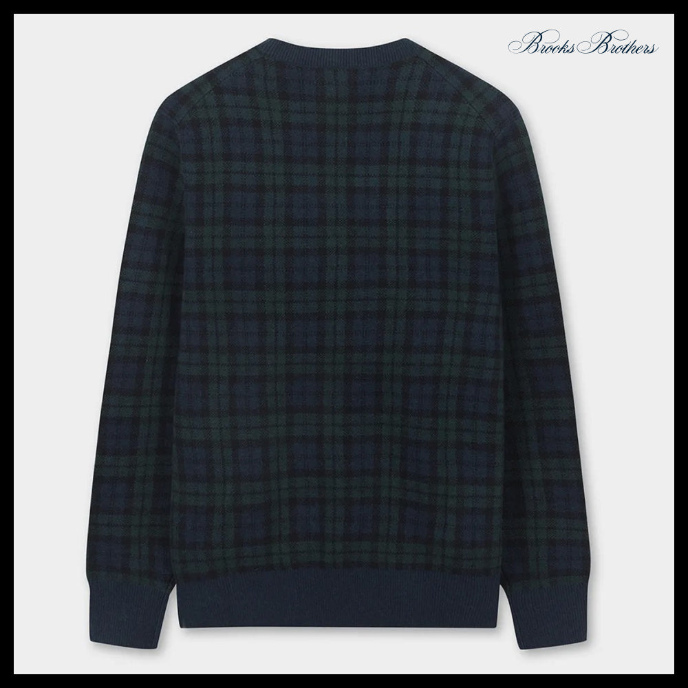 【Brooks Brothers】Black Watch Logo Sweater Multi
