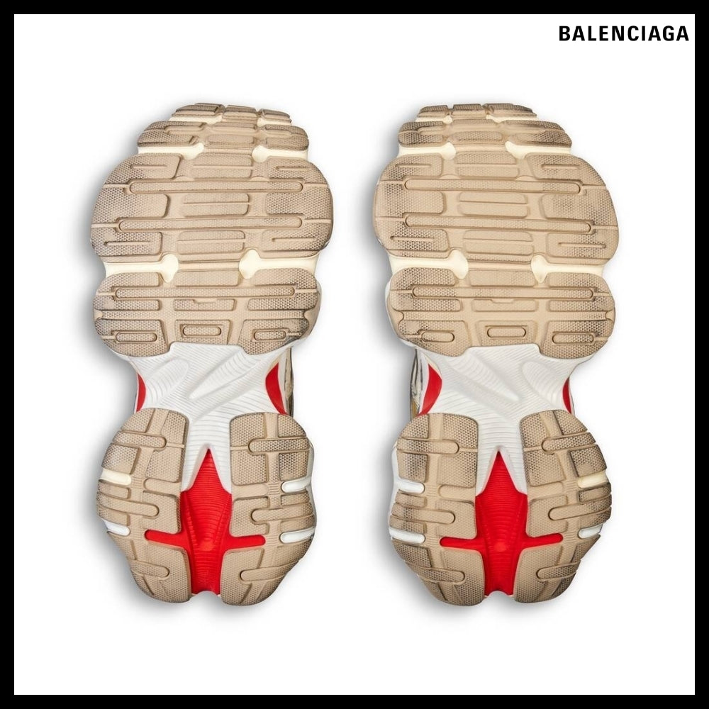【BALENCIAGA】Cargo Sneaker Beige Grey Red