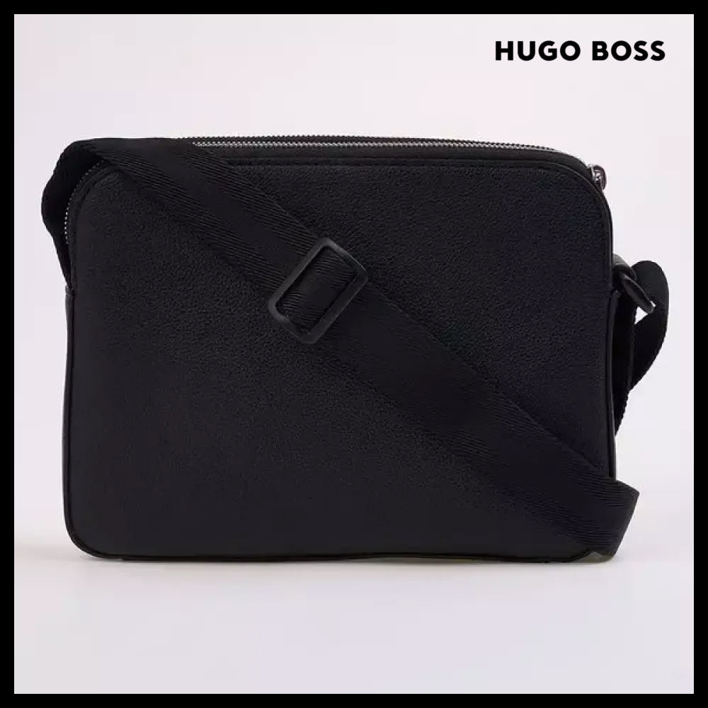 【Hugo Boss】Men's Ray Logo Crossbody Bag