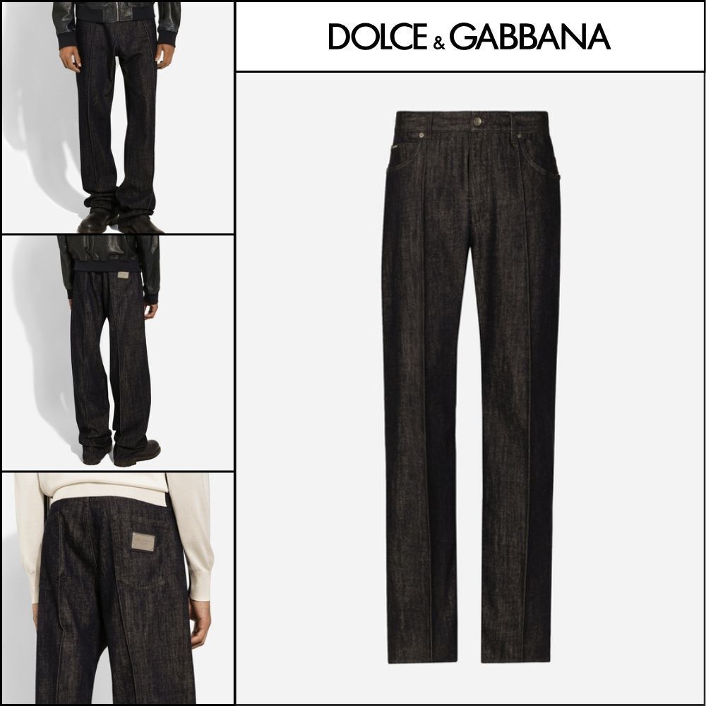 ★Dolce&Gabbanaアウトレットセール★BLUE OVERSIZE DENIM JEANS