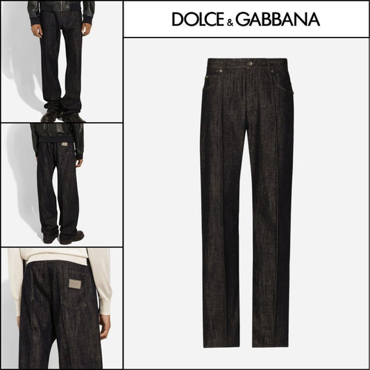 ★Dolce&Gabbanaアウトレットセール★BLUE OVERSIZE DENIM JEANS
