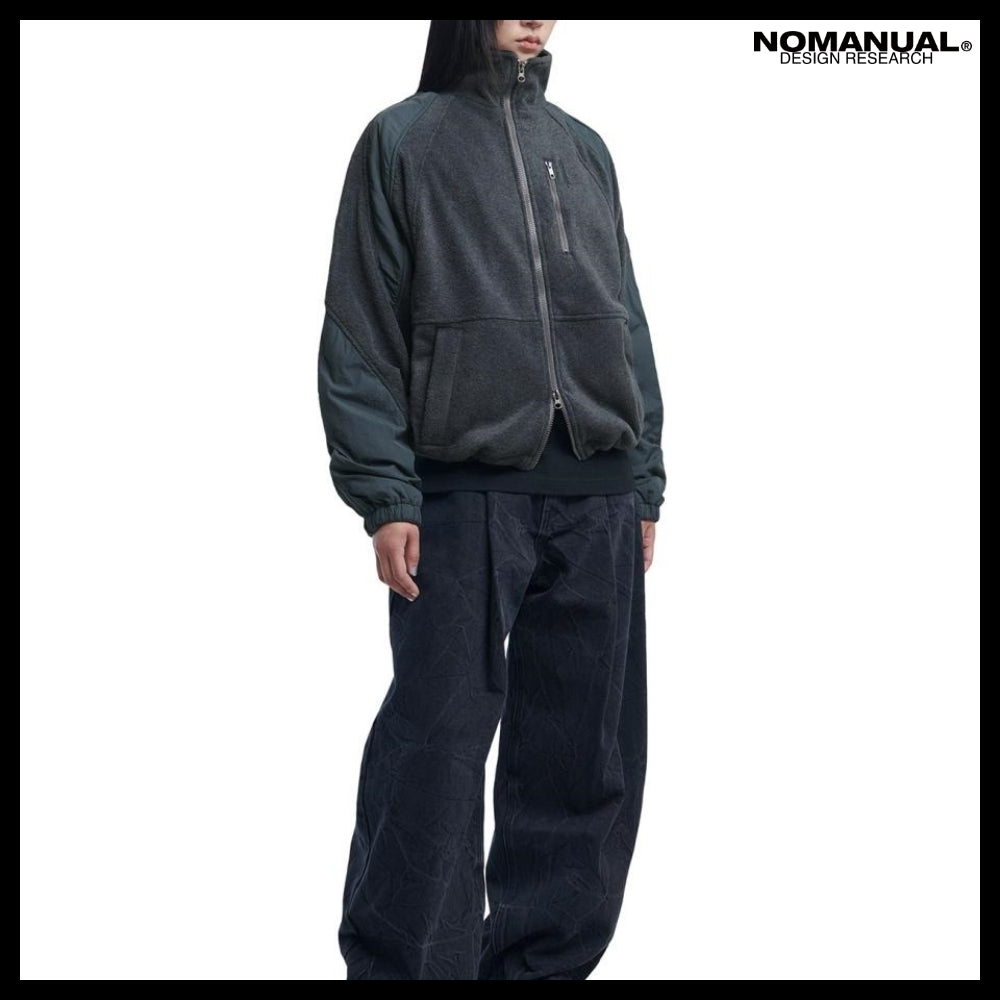 【NOMANUAL】T.S FLEECE JACKET 2 Colors