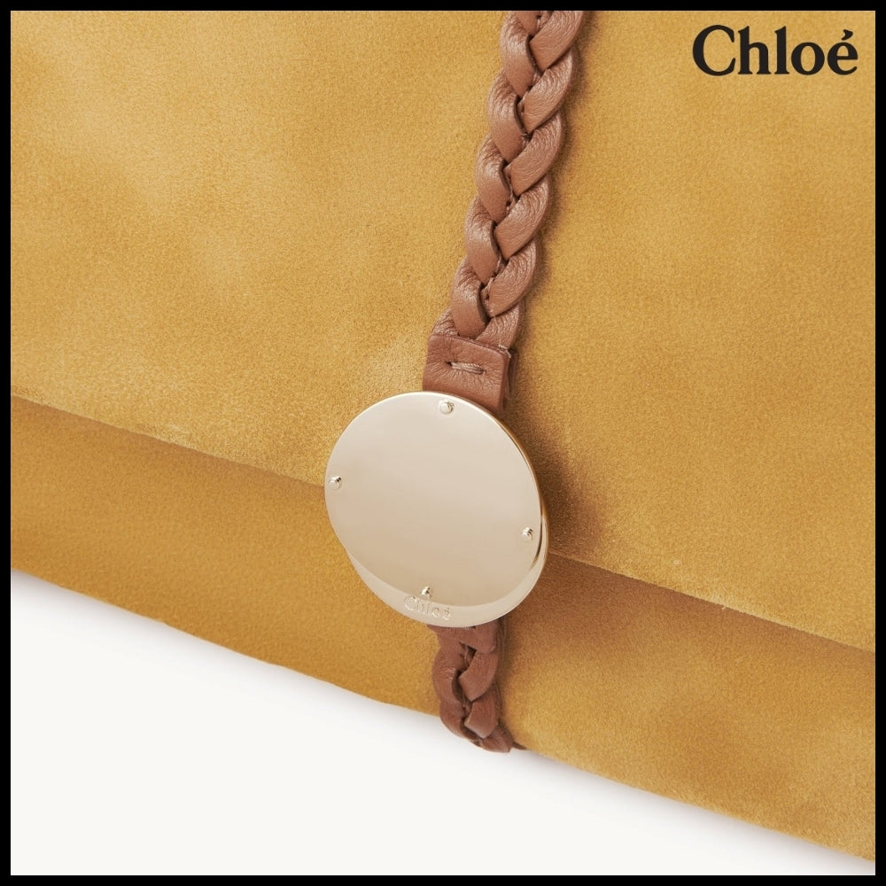 【Chloe】Penelope Medium Soft Bag Safari Gold