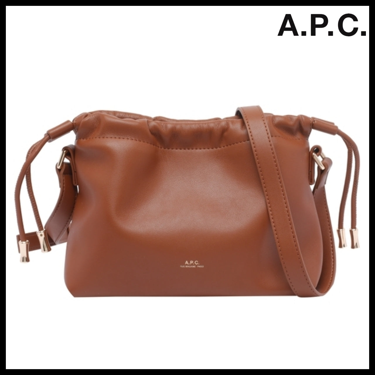 【A.P.C.】 Brown Shoulder Bag