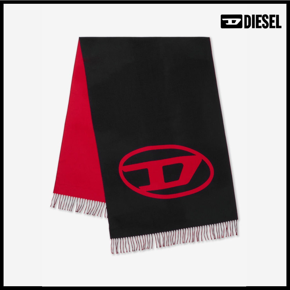◆DIESEL◆ マフラー Muffler Black 防寒