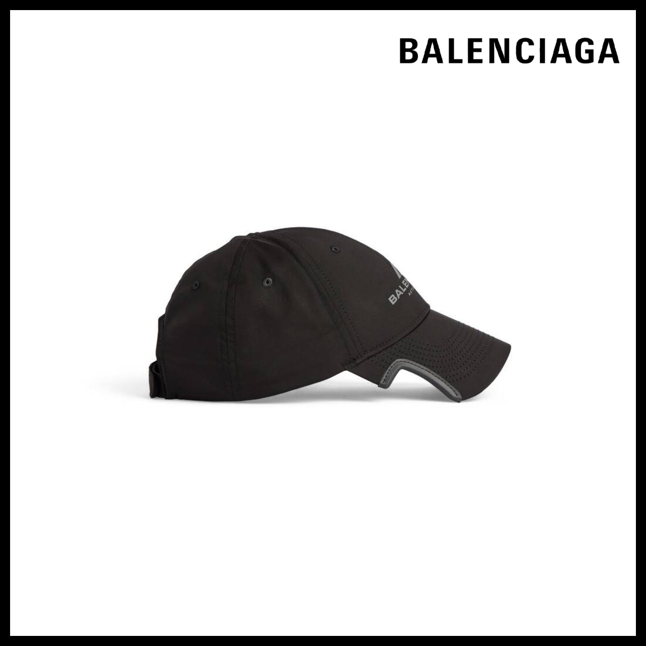 ★BALENCIAGAアウトレット セール ★Activewear Cap in Black