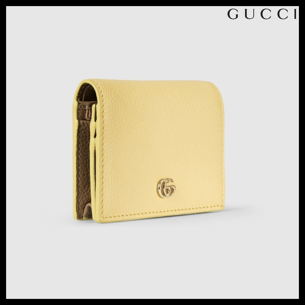 【GUCCI】Brown GG Marmont Small Wallet
