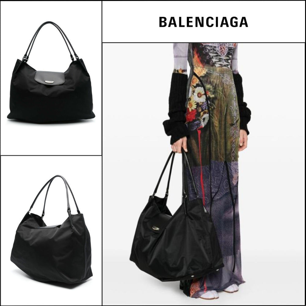 【BALENCIAGA】Geneve Large Black Tote Bag