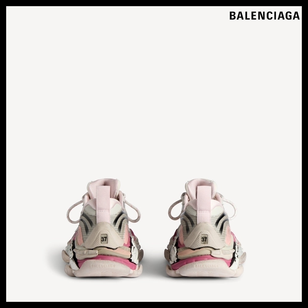 【BALENCIAGA】Triple S.2 Gradient Sneakers Purple