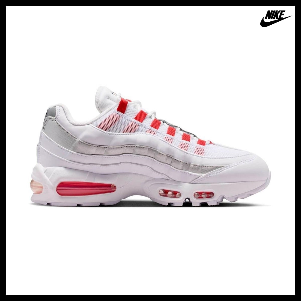 【Nike】AIR MAX 95 BIG BUBBLE WHITE METALLIC SILVER OBSIDIAN