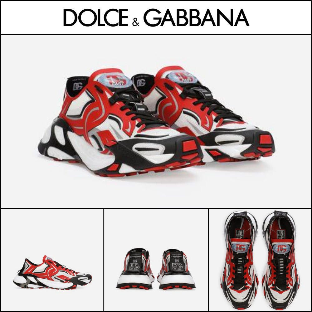 【Dolce & Gabbana】STRUCTURED MESH FAST SNEAKERS 9650