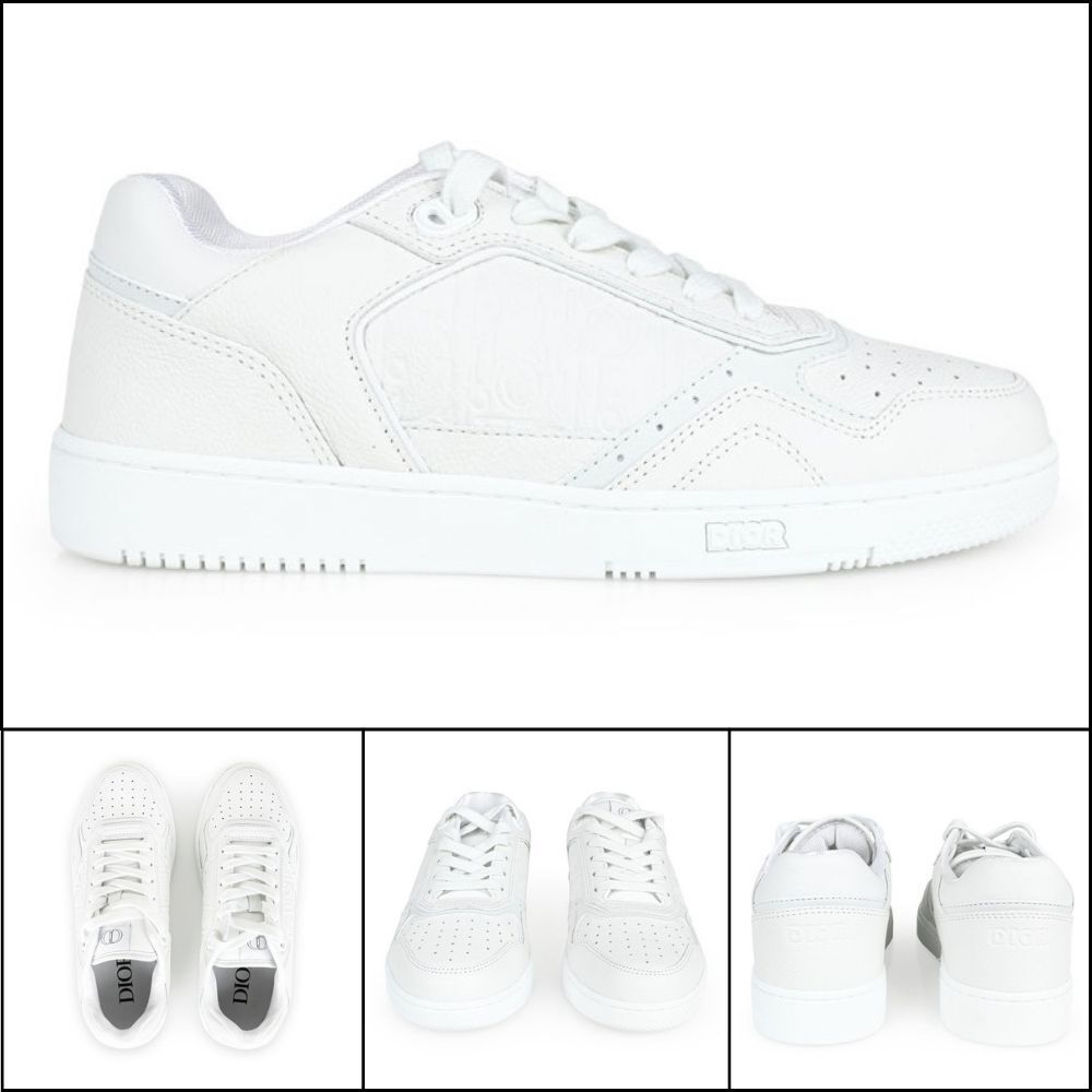 【Dior】 Mens B27 Gravity Low Top Sneakers White