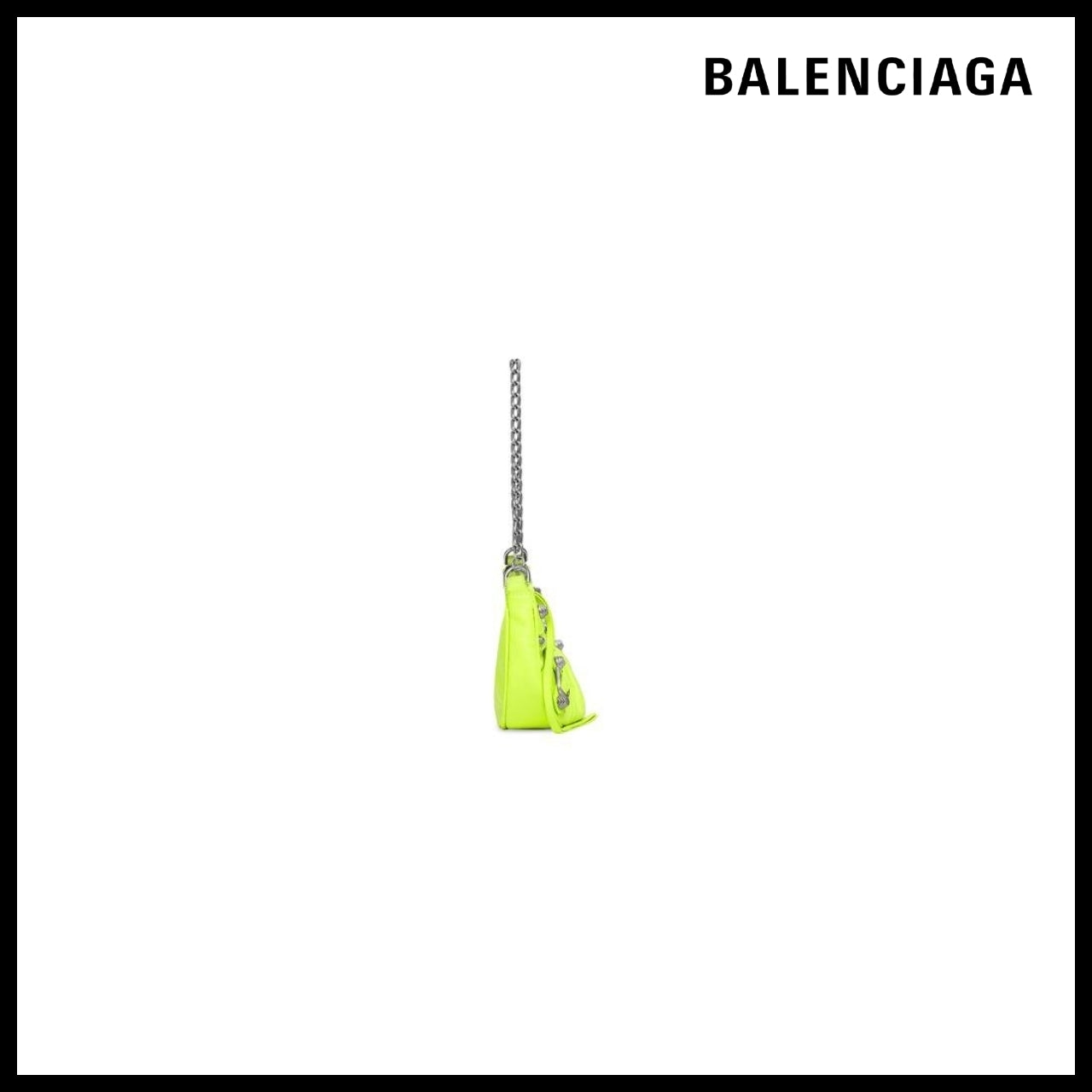 【BALENCIAGA】Le Cagole Mini Bag With Chain Yellow