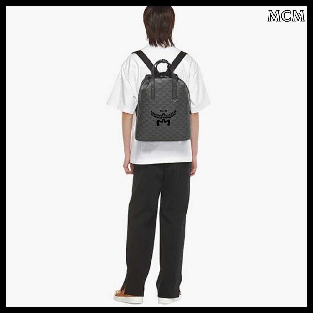 【MCM】Himmel loretos drawstring backpack