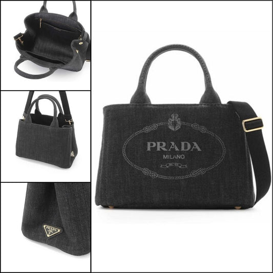 【PRADA】Denim Tote Bag