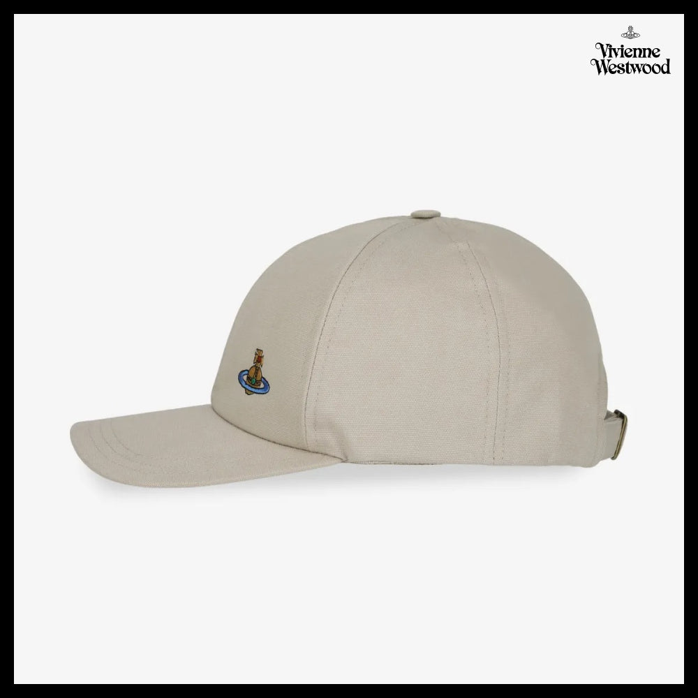 【Vivienne Westwood】Logo Ball Cap Sand