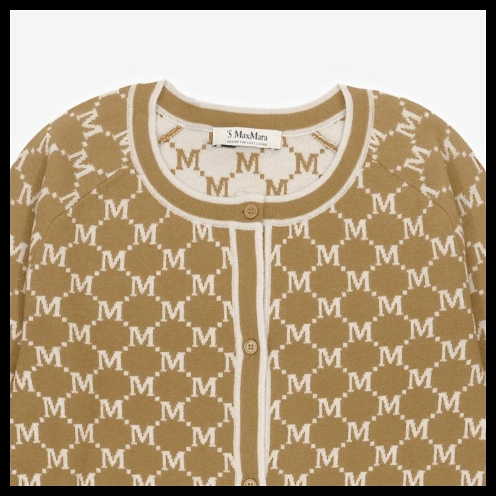 【Max Mara】Tivoli Wool Cashmere Women’s Cardigan 012
