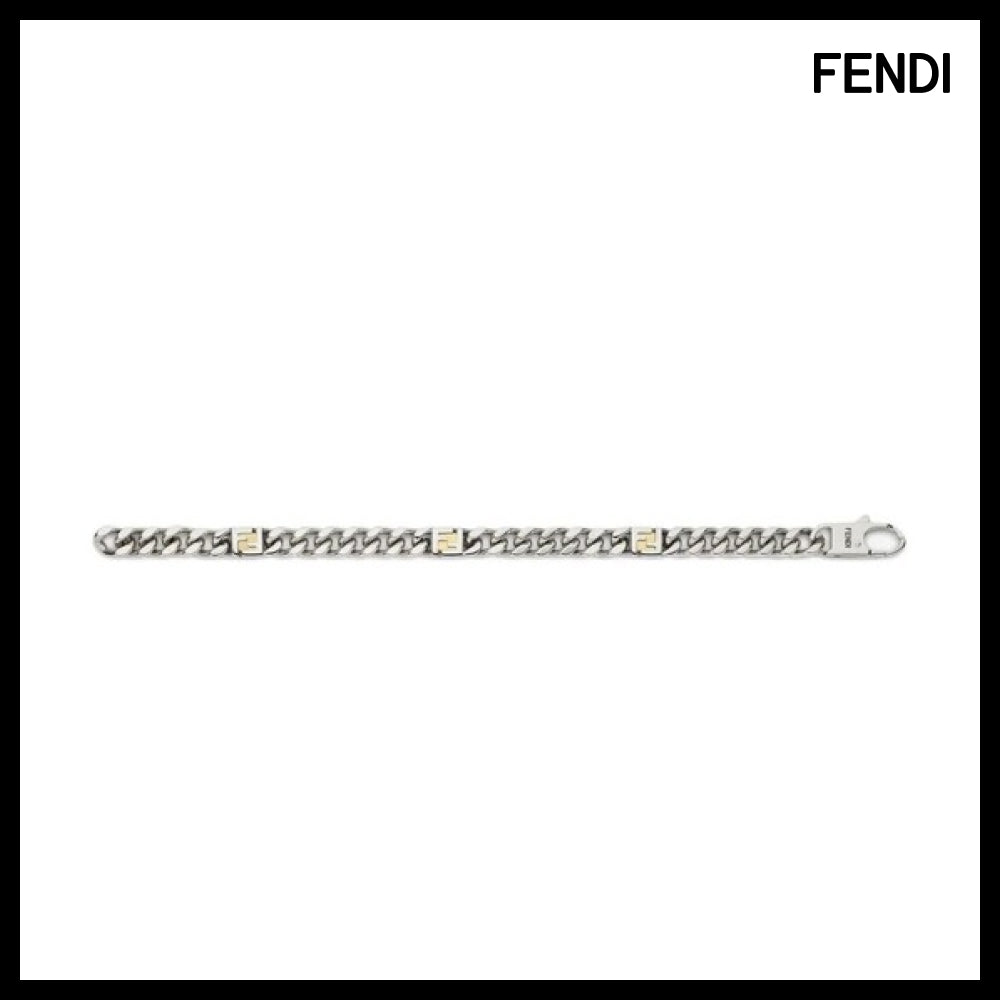 【FENDI】Silver Bracelet
