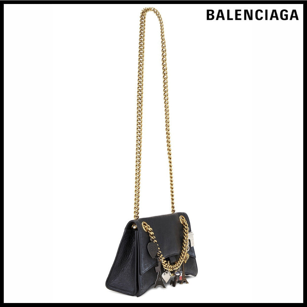 【BALENCIAGA】Crush Chain Small Bag “Souvenirs” Edition