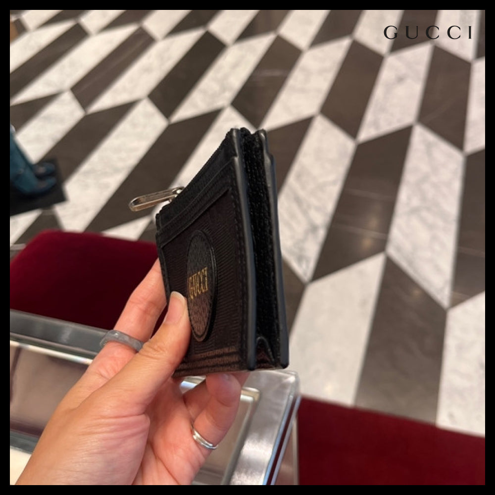 【GUCCI】Off The Grid Zip Card Case Black