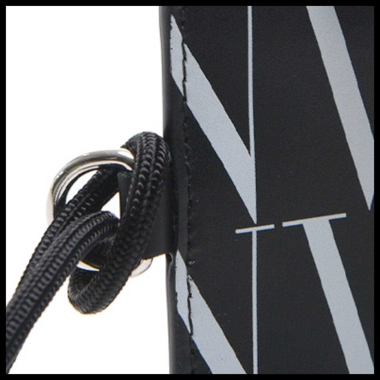 【Valentino】Men's VLTN Strap Card Wallet Logo Streetwear