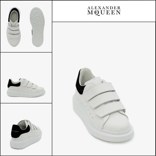 【Alexander Mcqueen】Oversized Triple Strap Sneaker White