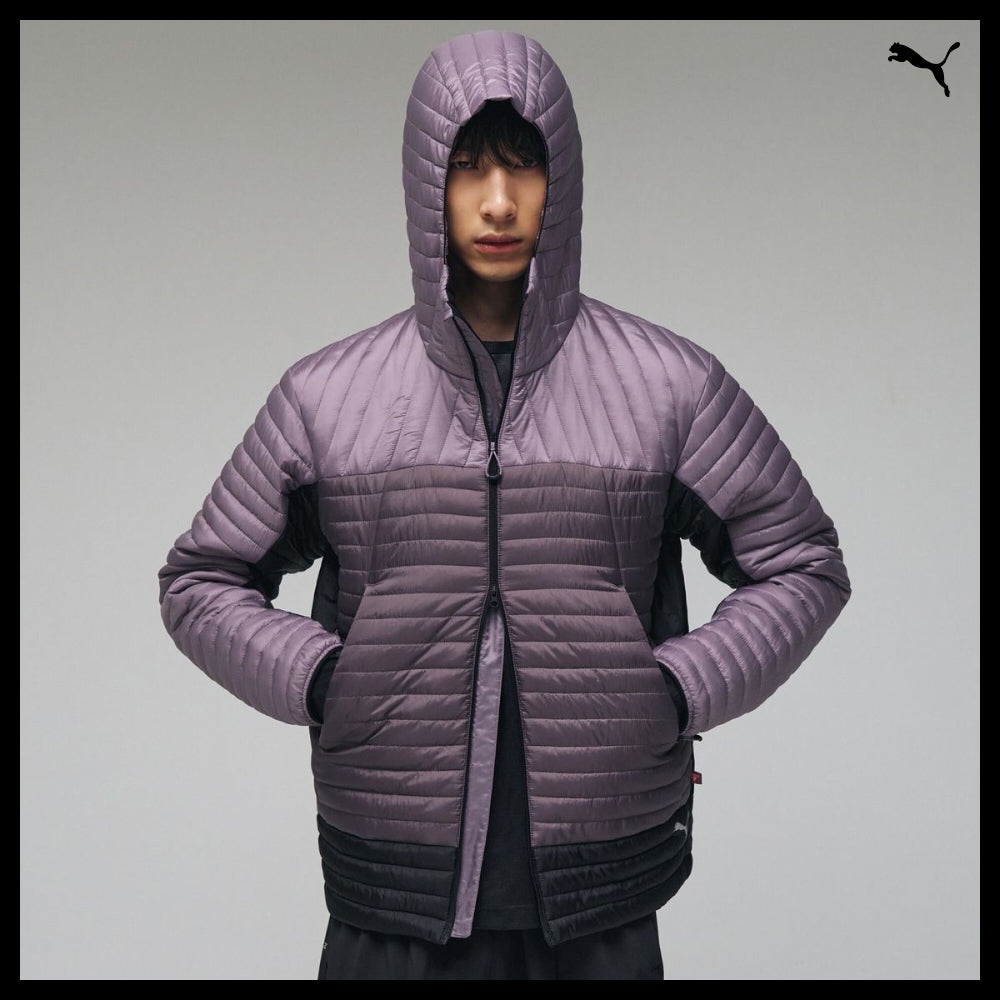 【PUMA】Light Hoodie Padding Jacket