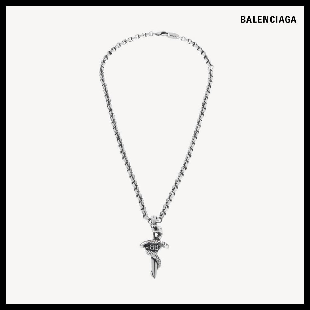 【BALENCIAGA】Goth Snake Necklace