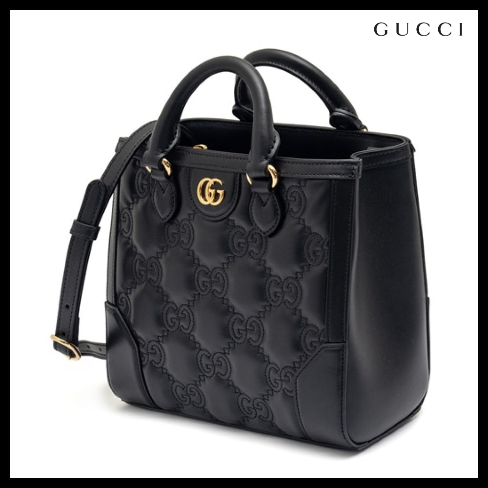 【Gucci】GG Matelasse Mini Top Handle Luxury Elegant