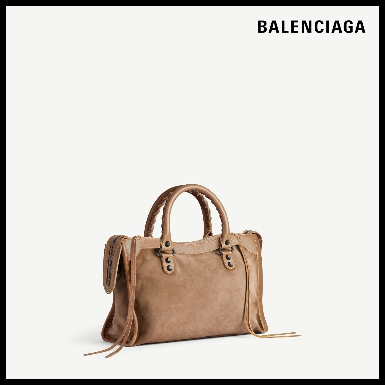 【BALENCIAGA】Le City Bag Small Biscuit