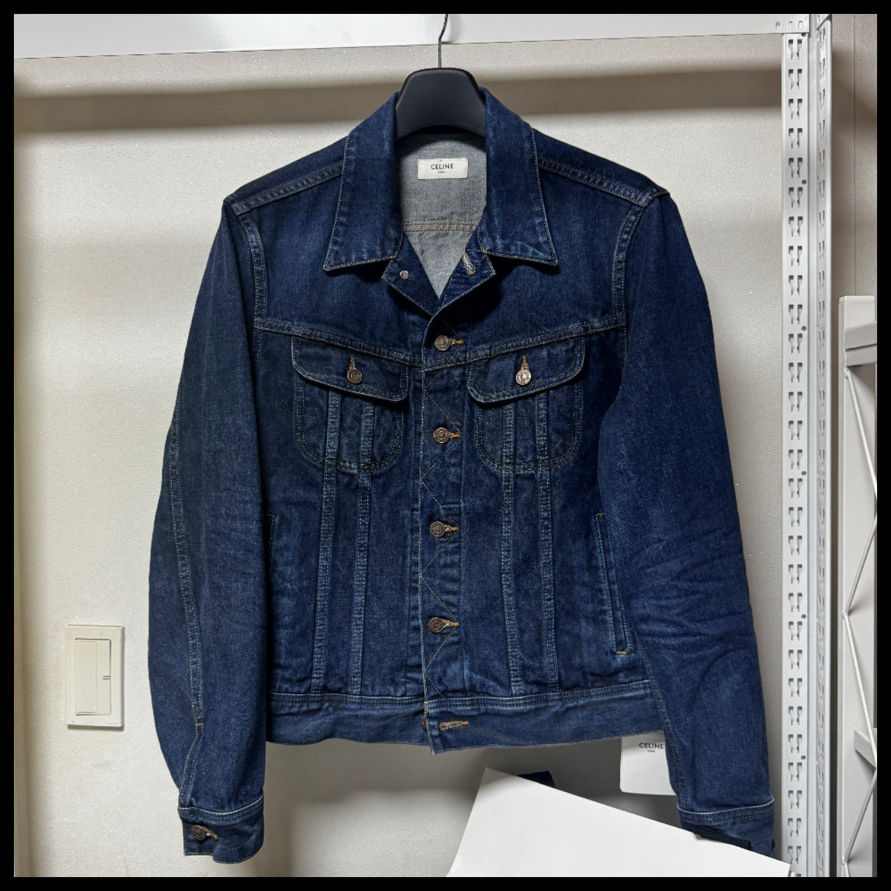 【CELINE】Blue Denim Jacket vintage denim