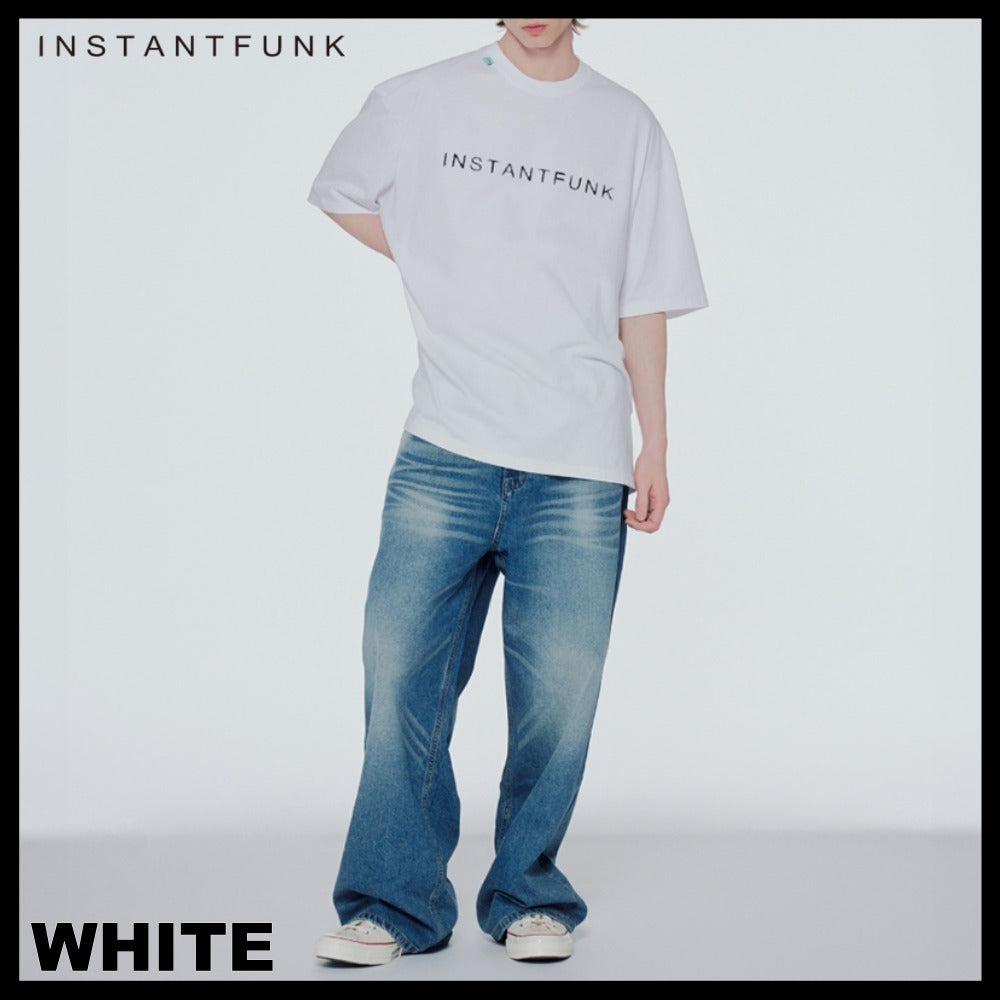 【INSTANTFUNK】VINTAGE LOGO T-SHIRTS 4COLOR