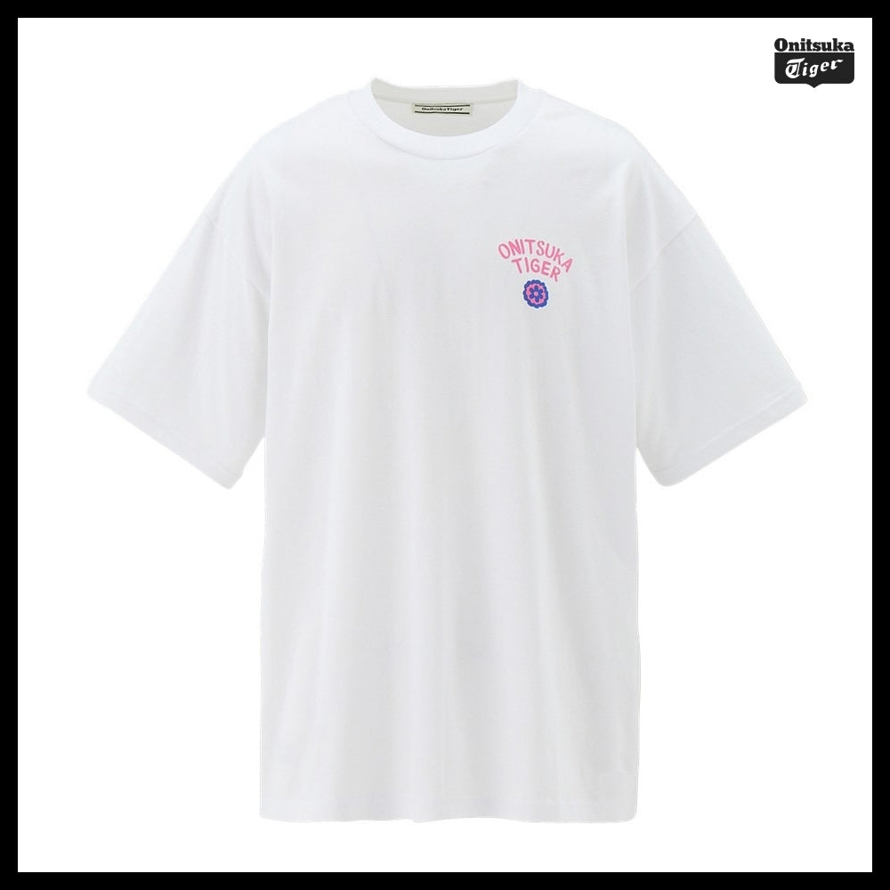 【onitsuka tiger】Oversized Graphic T Shirt - 4 Colors