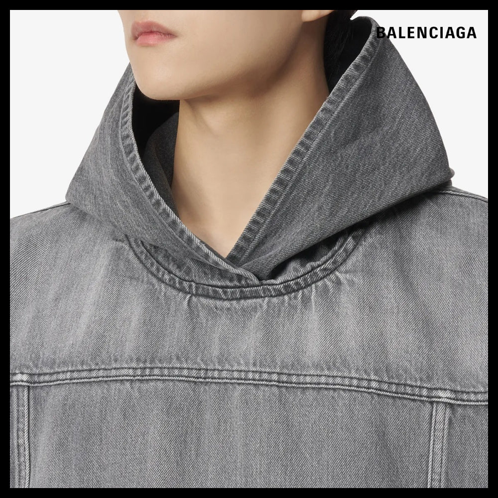 【BALENCIAGA】Pullover Jacket - Black