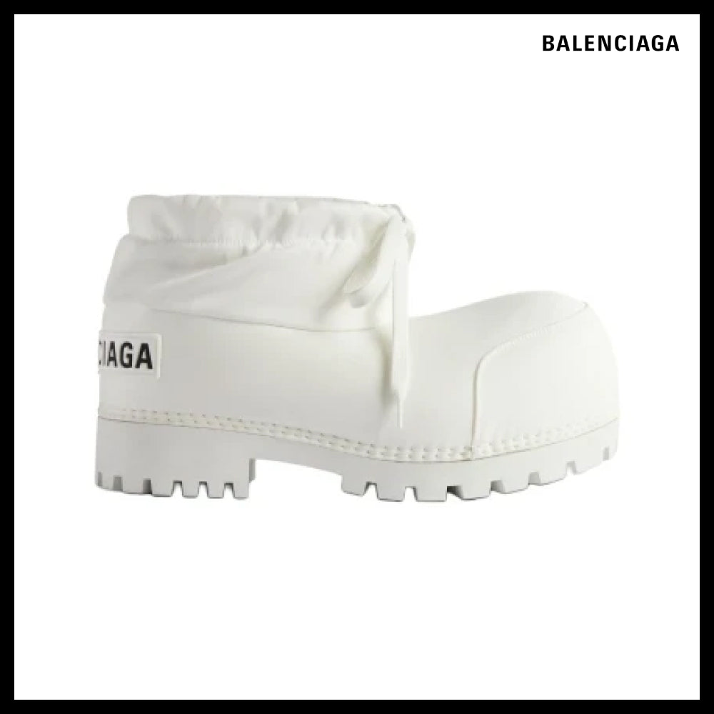 【BALENCIAGA】Alaska Ankle Boots White