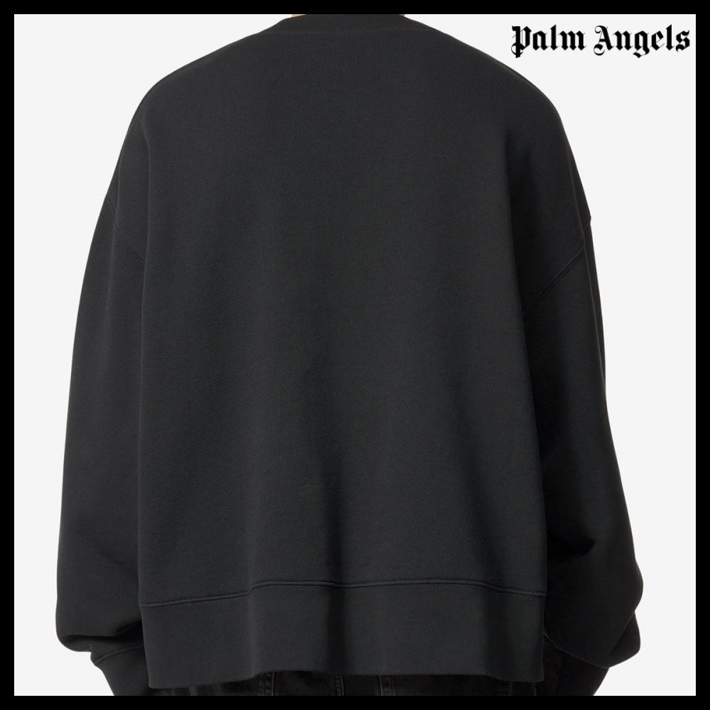 【Palm Angels】Palm Tree Sketch Classic Sweatshirt