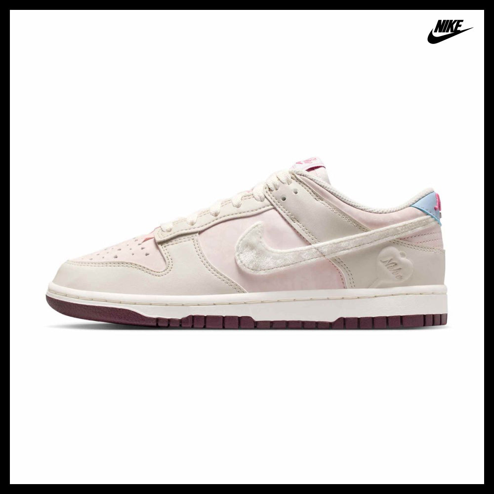 【NIKE】Dunk Low W Silt Red Light Bone Burgundy Crush