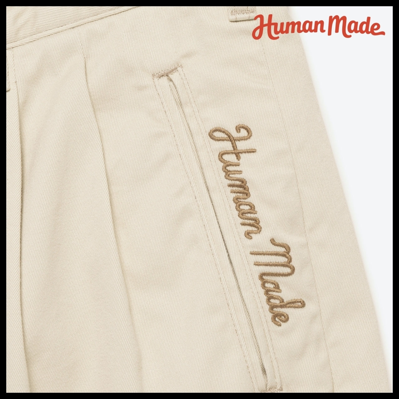 【HUMAN MADE】Wide Chino Pants 2 Colors