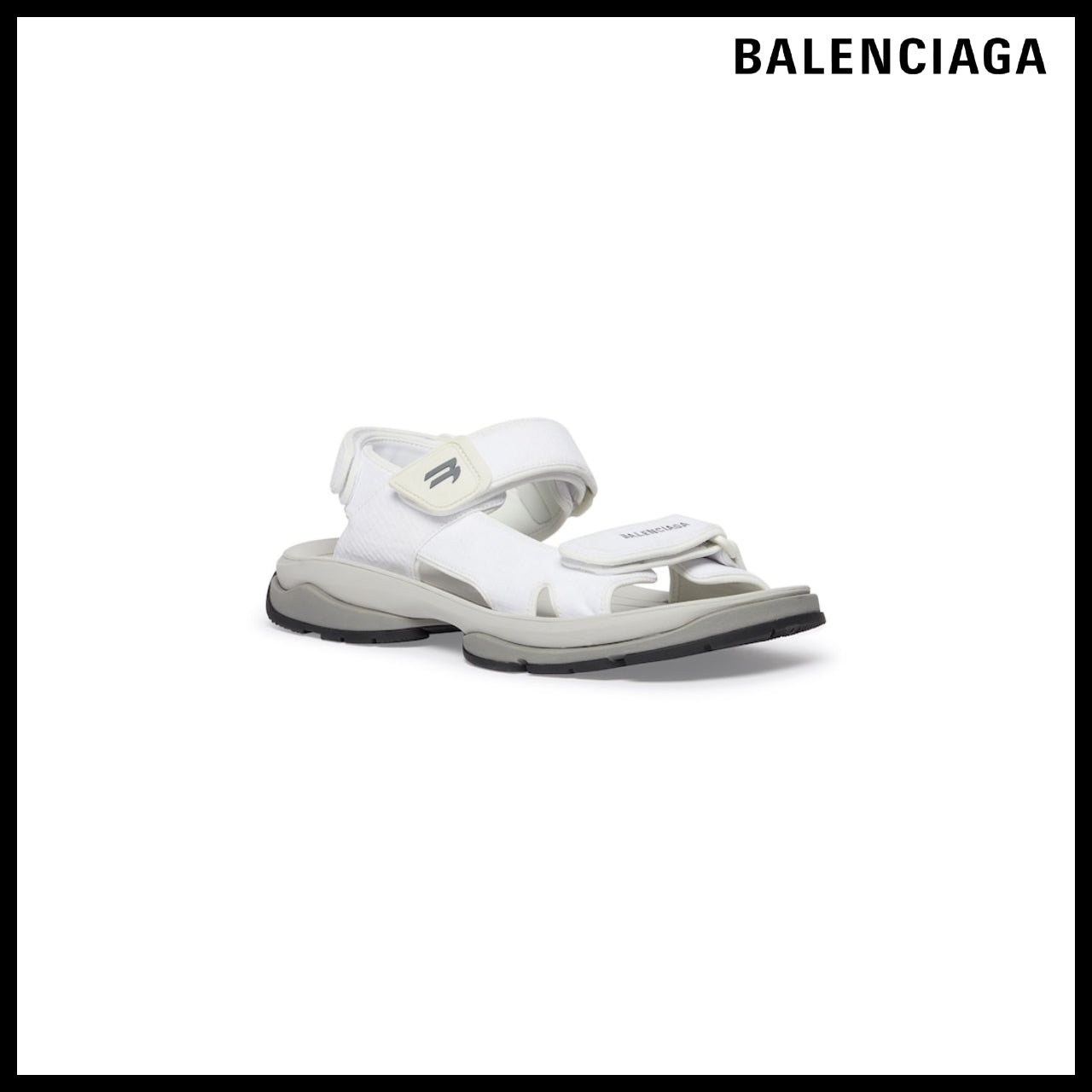 【BALENCIAGA】Tourist Sandal White
