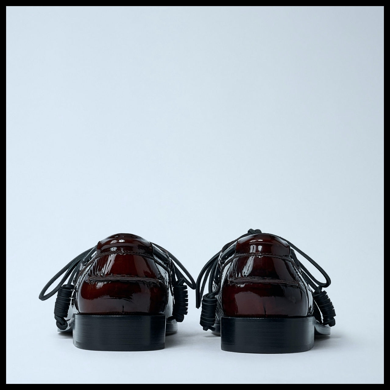【DRIES VAN NOTEN】Patent Lace-up Shoes