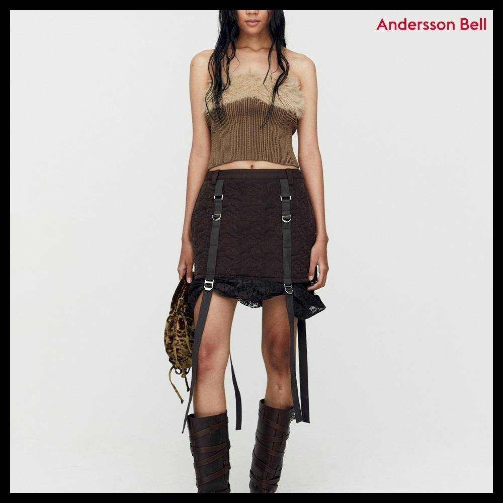 【ANDERSSON BELL】HAIRY KNIT TOP