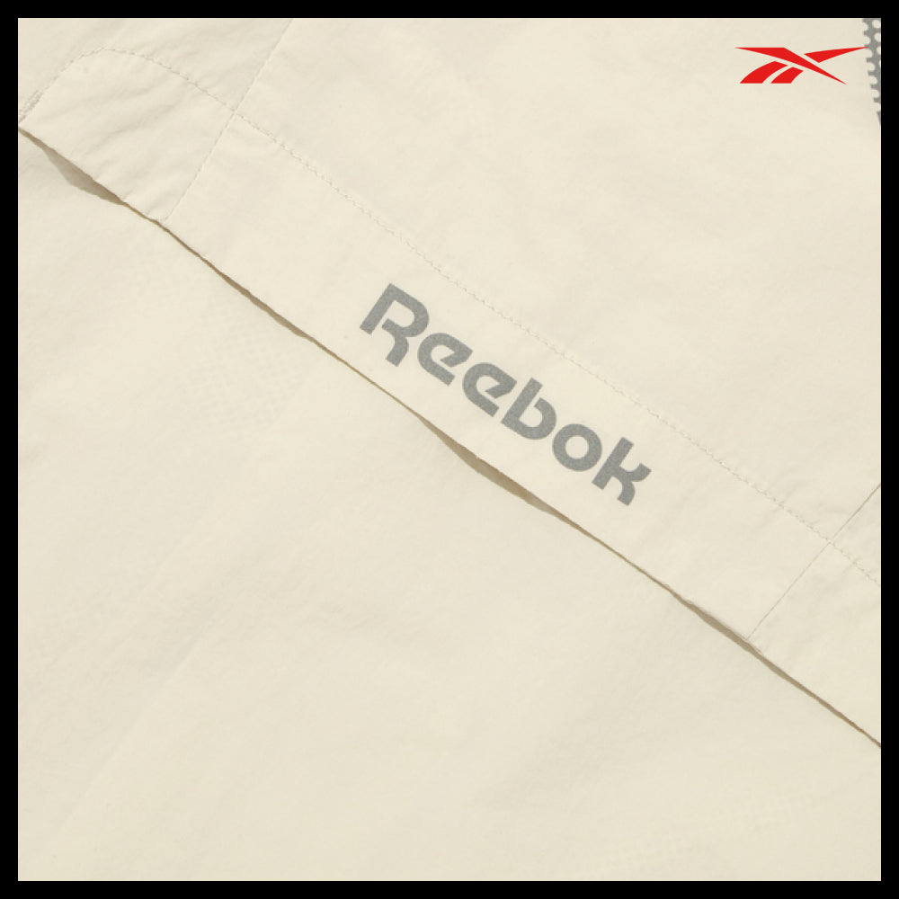 【REEBOK】Vector Flash Crop Windbreaker W Beige