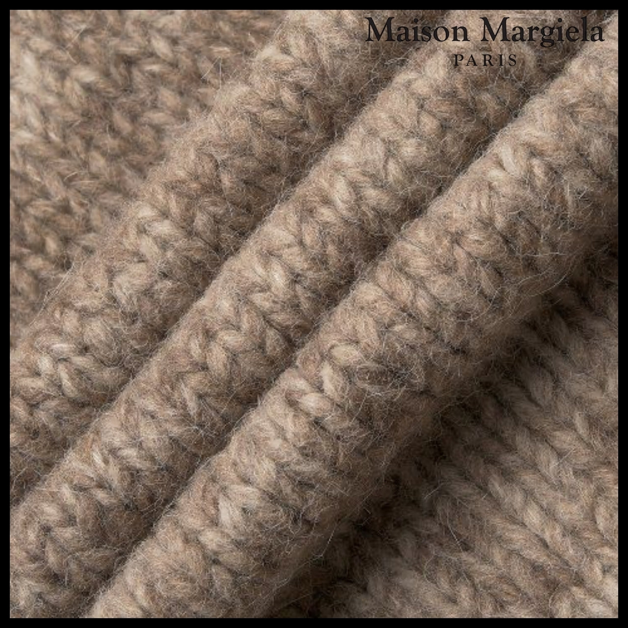 【Maison Margiela】Knit Vest - Brown