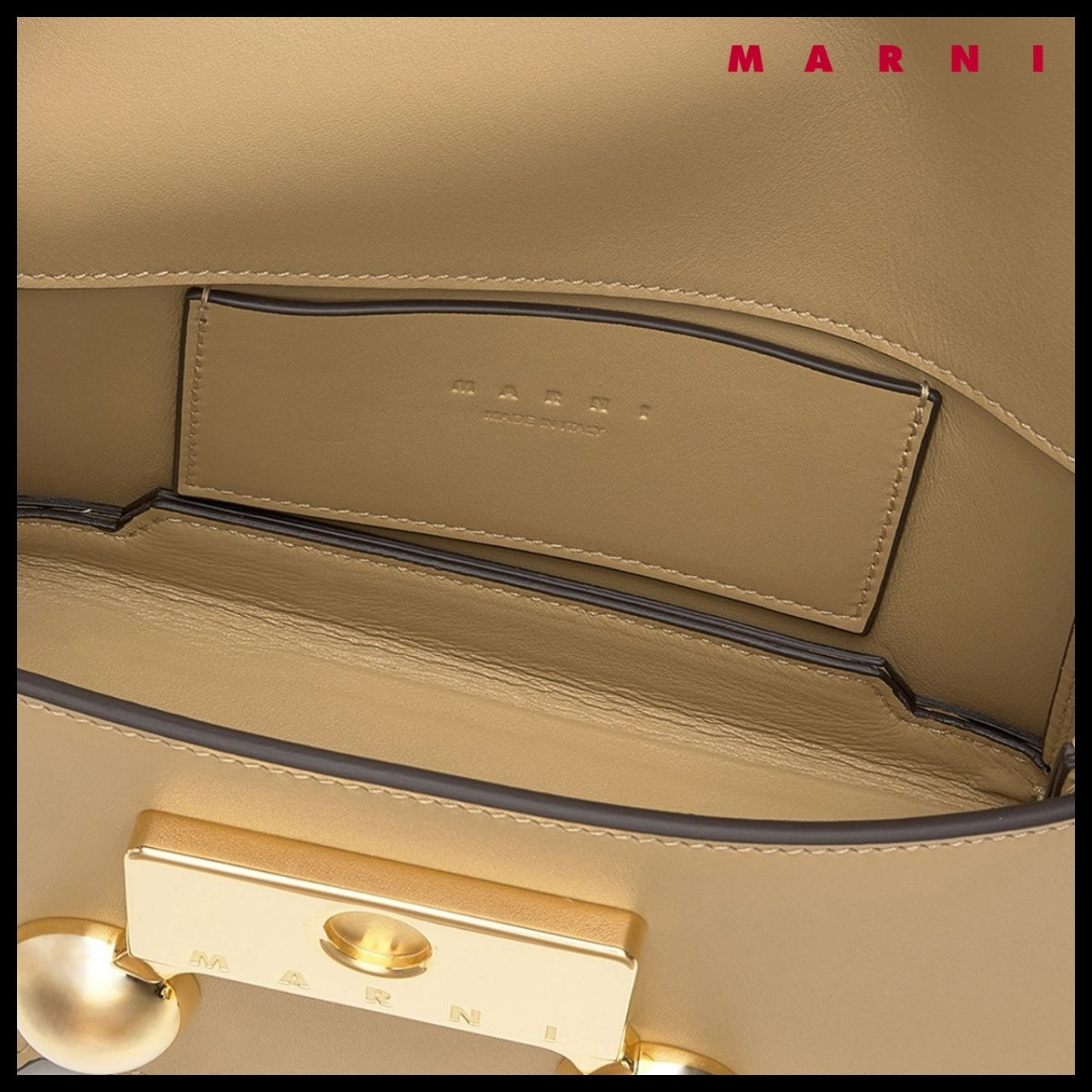 【MARNI】Mini Trunkalu Shoulder Bag - Nomad